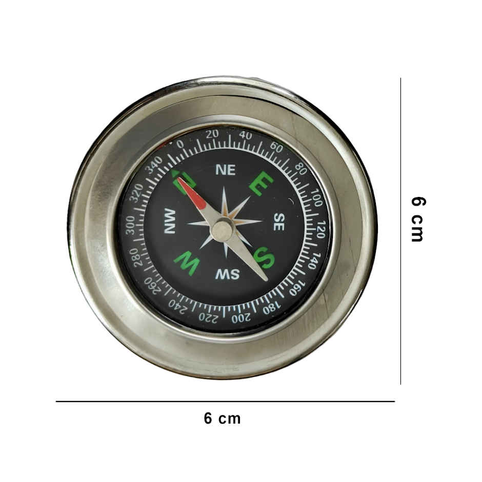 Stainless Steel Magnetic Compass | B-NET