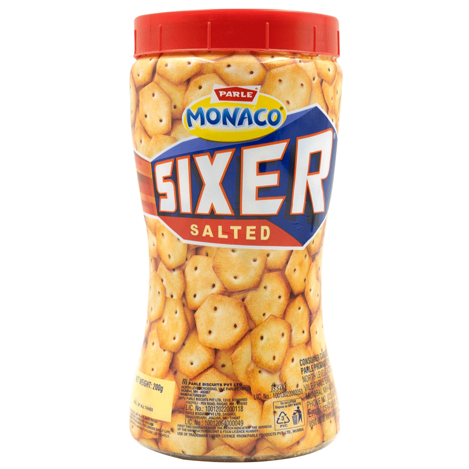 Parle Monaco Sixer Salted Biscuits