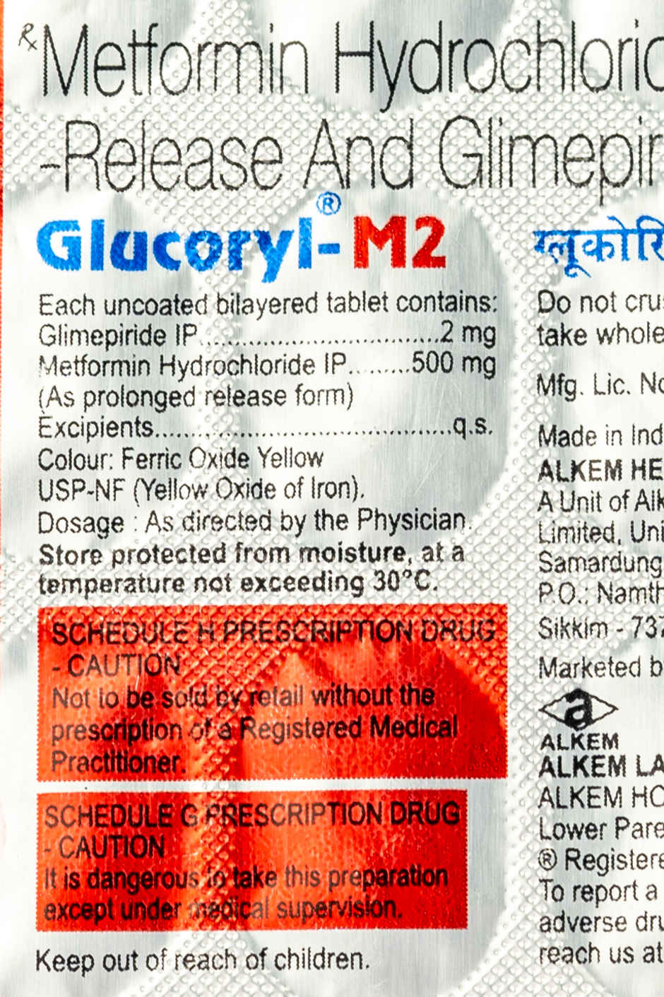 Glucoryl-M2 Tablet PR