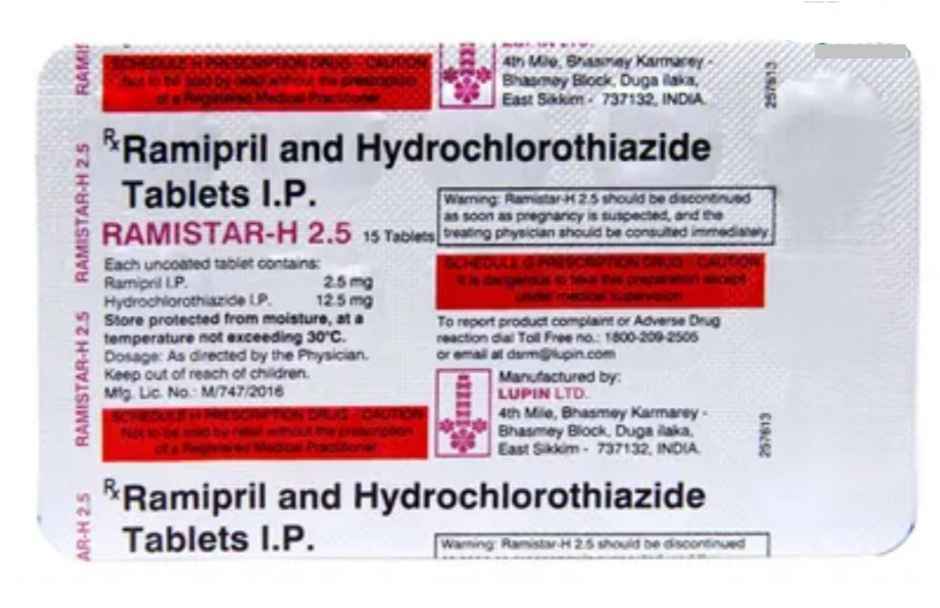 Ramistar-H 2.5 Tablet