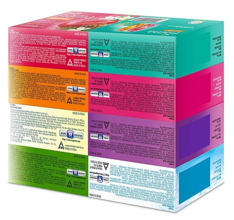 Fiama Gel Bathing Bar Mega Celebration Pack, With 8 Unique Gel Bars, with Skin Conditioners