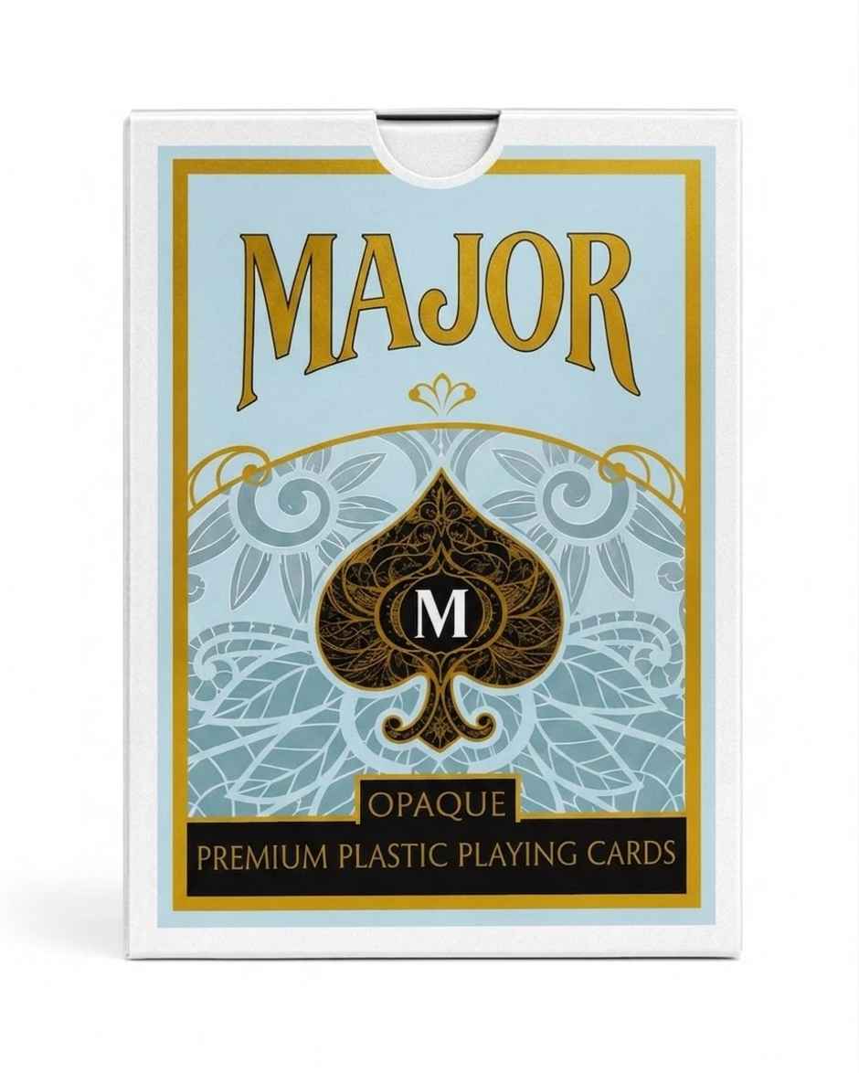 EMPEROR Major Rummy Plastic Playing Cards | 3 Decks | Assorted Design