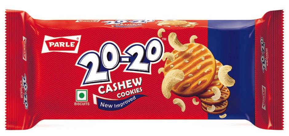 Parle 20-20 Cashew Cookies