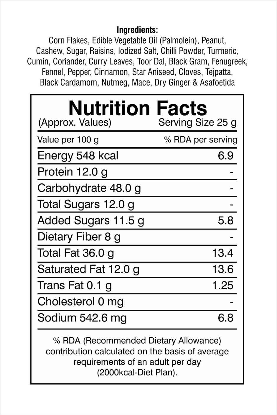 Modern Kitchens Corn Flakes Mixture | Crunchy & Savoury