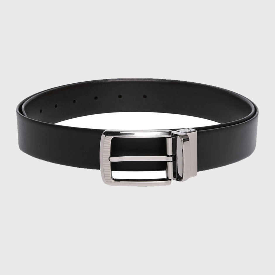 Wildhorn Men's Solid Genuine Leather Wallet and Belt Combo | Maroon - One Size