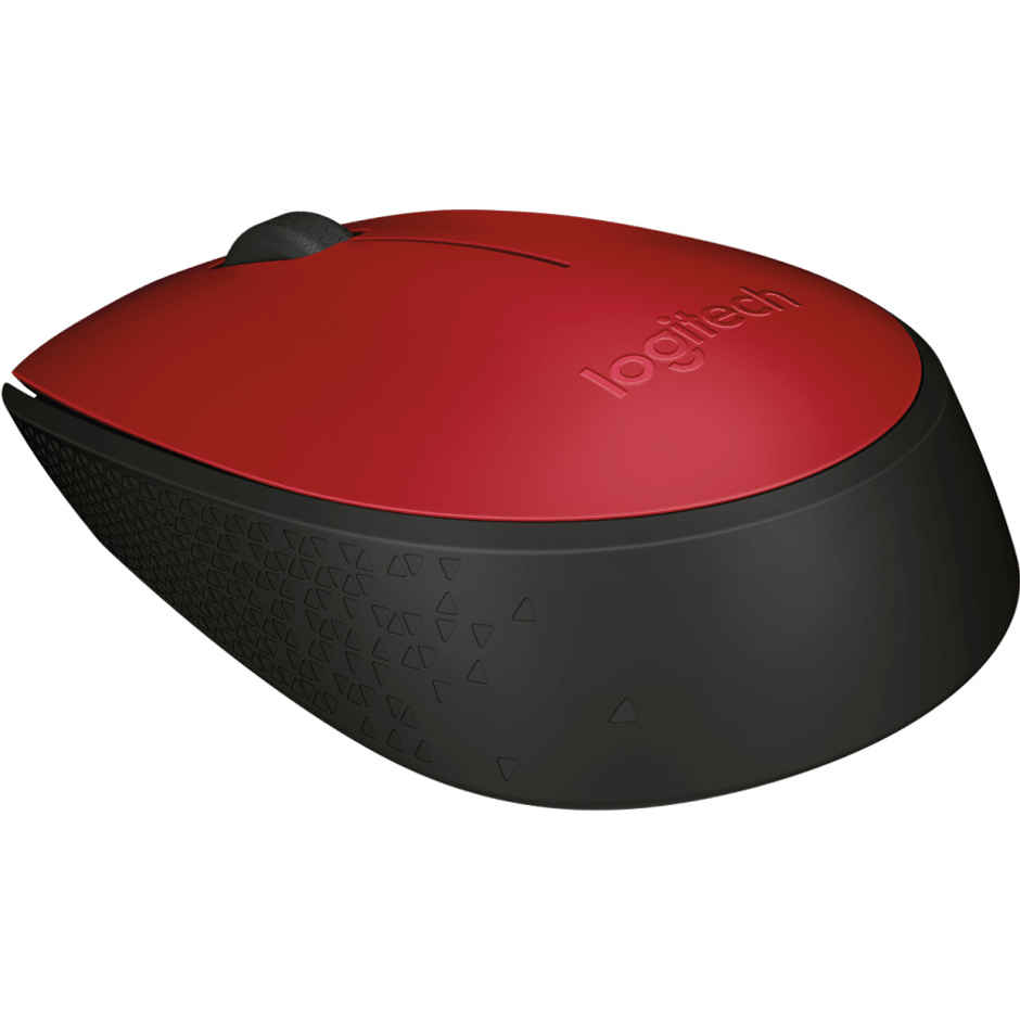 Logitech M171 Wireless Mouse-Red