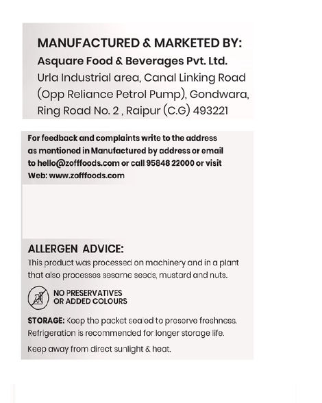 ZOFF Big Fennel Seeds Whole - Saunf