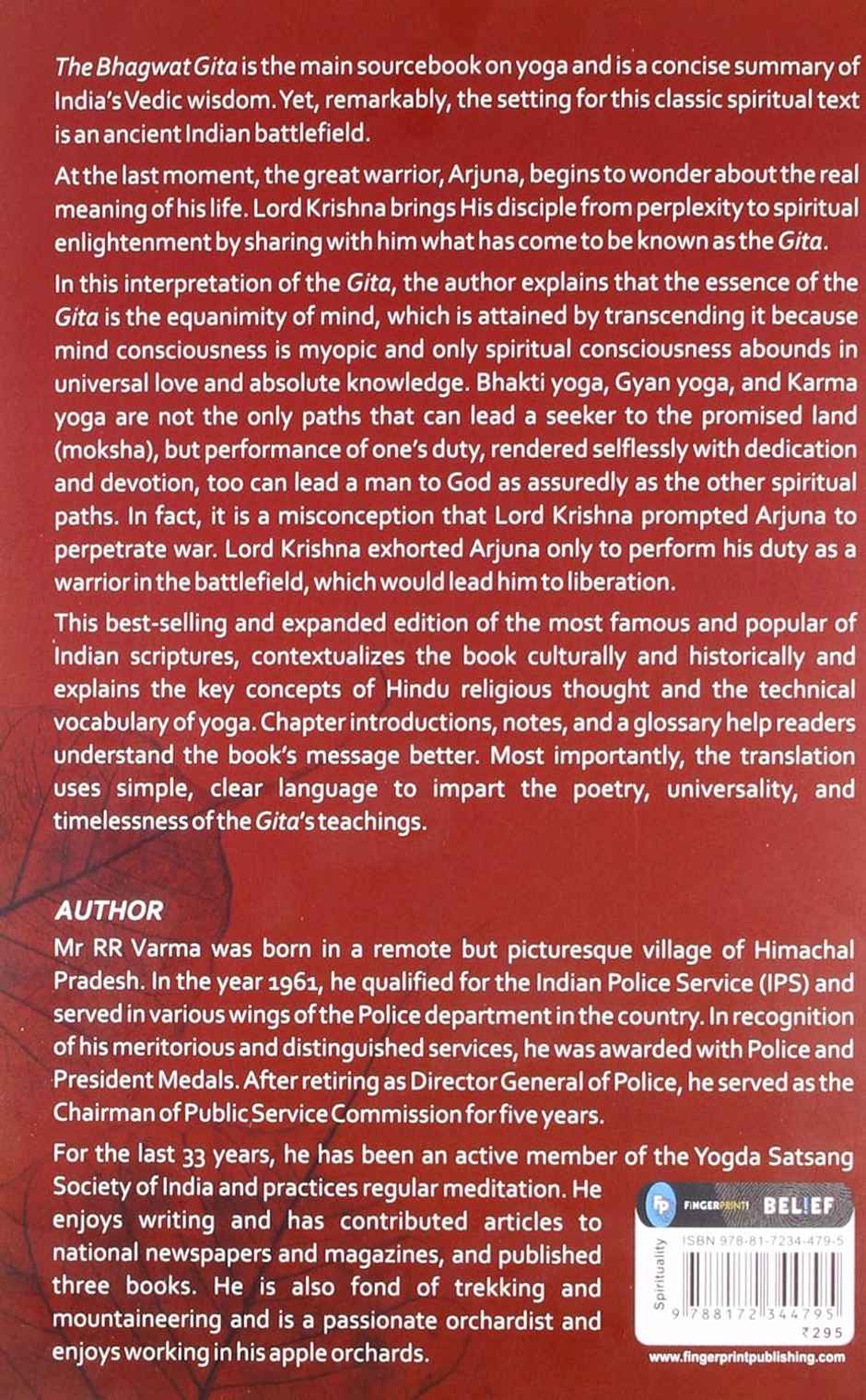 The Bhagavad Gita