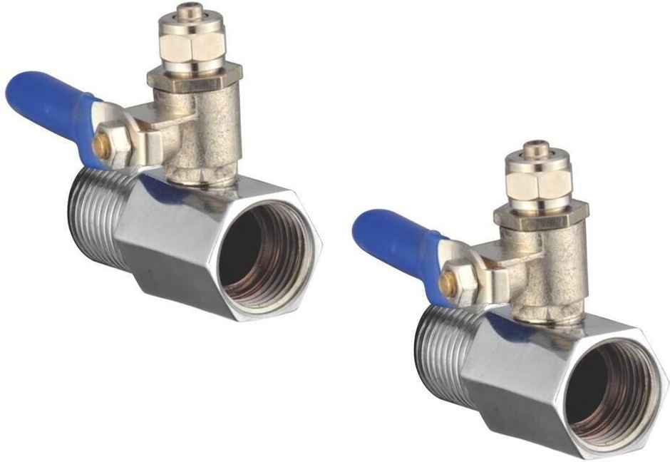 Kamal Tee Cock For Ro (Set Of 2) Angle Cock Faucet