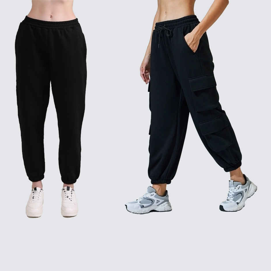 Bewakoof Joggers for Women | Pink - XL