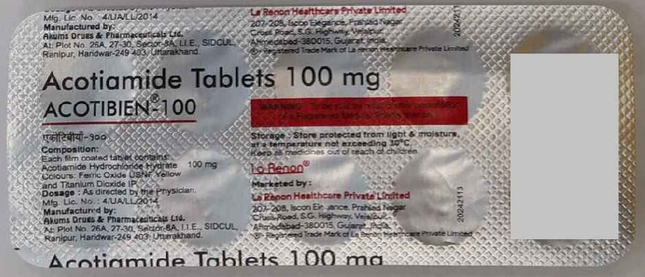 Acotibien-100 Tablet