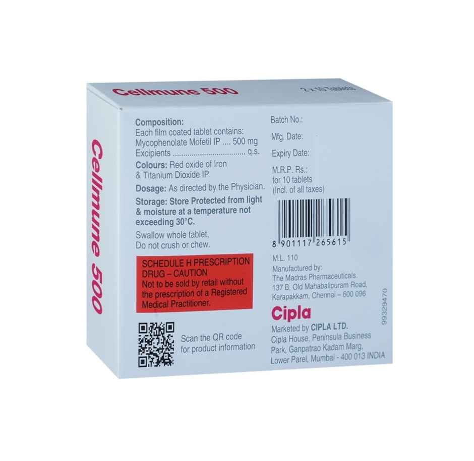 Cellmune 500 Tablet