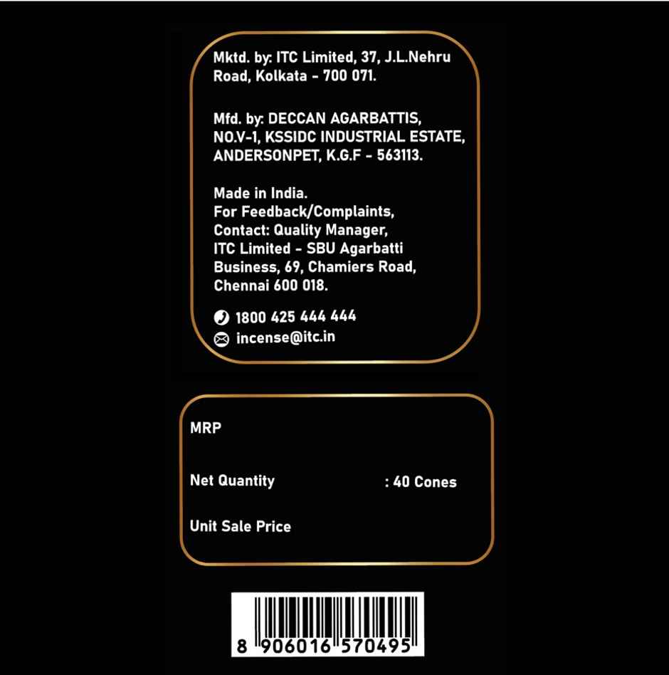 Scent Premium Bambooless Dhoop Cones - With Lavender And Amber Fragrances | Mangaldeep