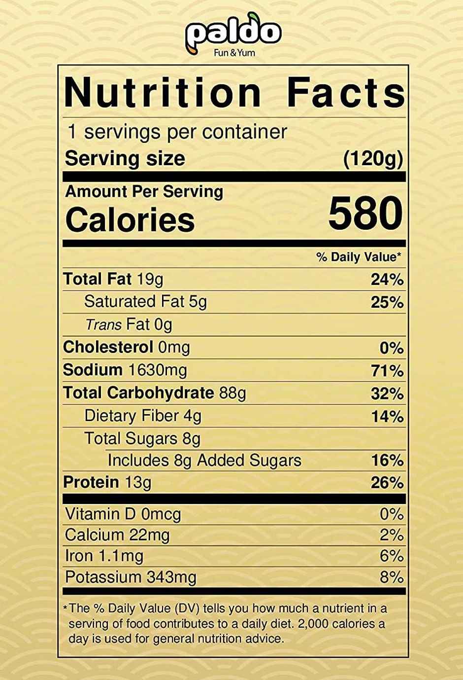 Paldo Jjajangmen Non Spicy Korean Blackbean Noodles | Pack Of 4