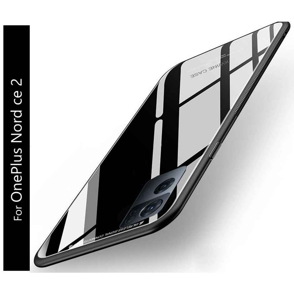 Kwine Case Oneplus Nord Ce 2 5G Back Cover - Glass Case