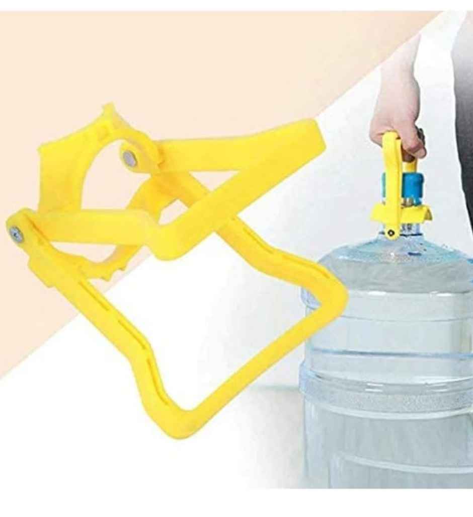 Clazkit Water Carry Bottled Water Pail Water Bottle Handle | 1 Plastic, Multicolour