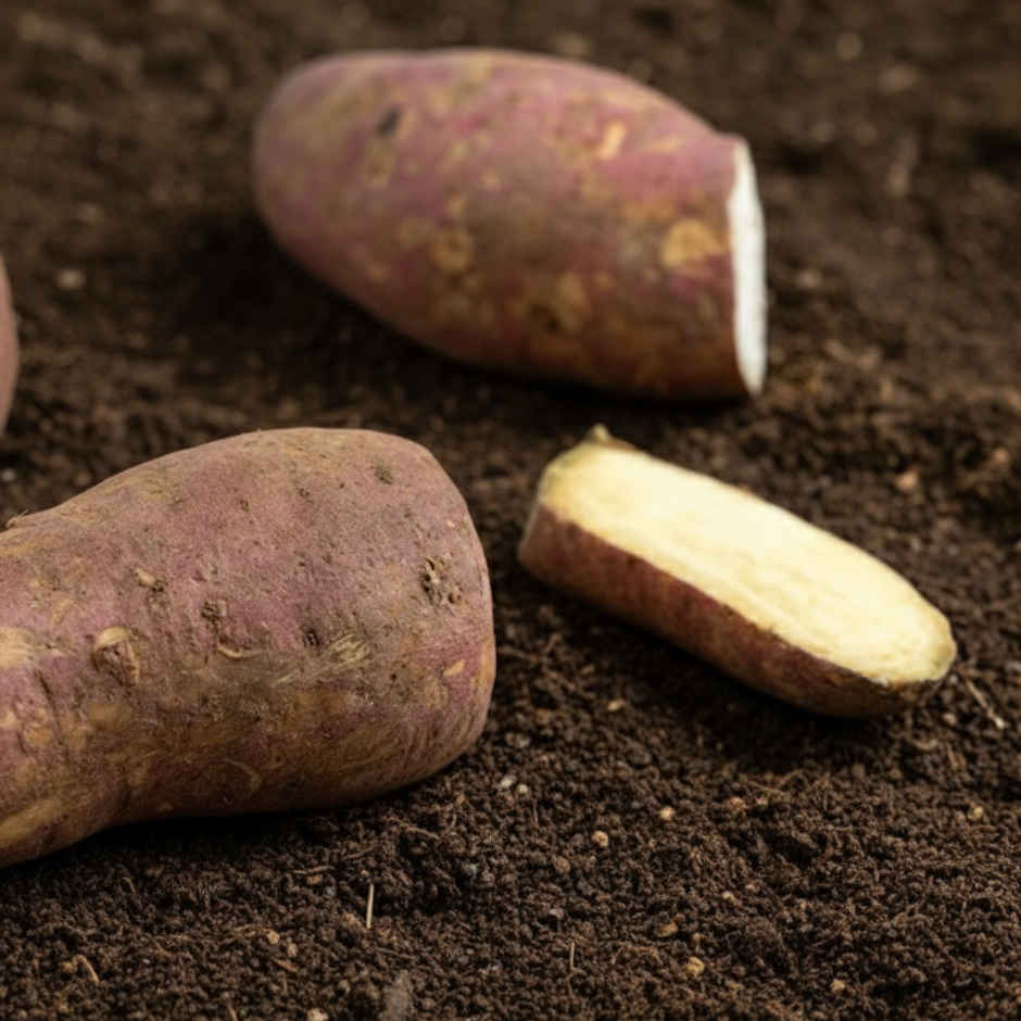 Organically Grown Sweet Potato