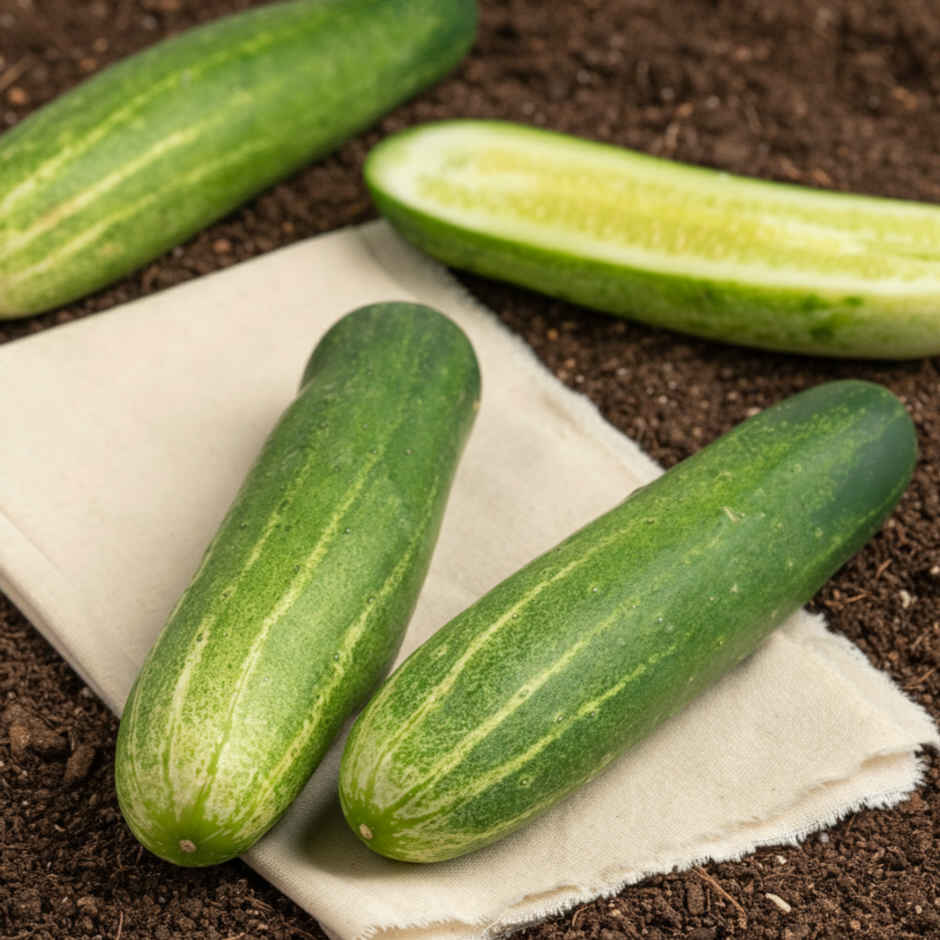 Organically Grown Cucumber Indian