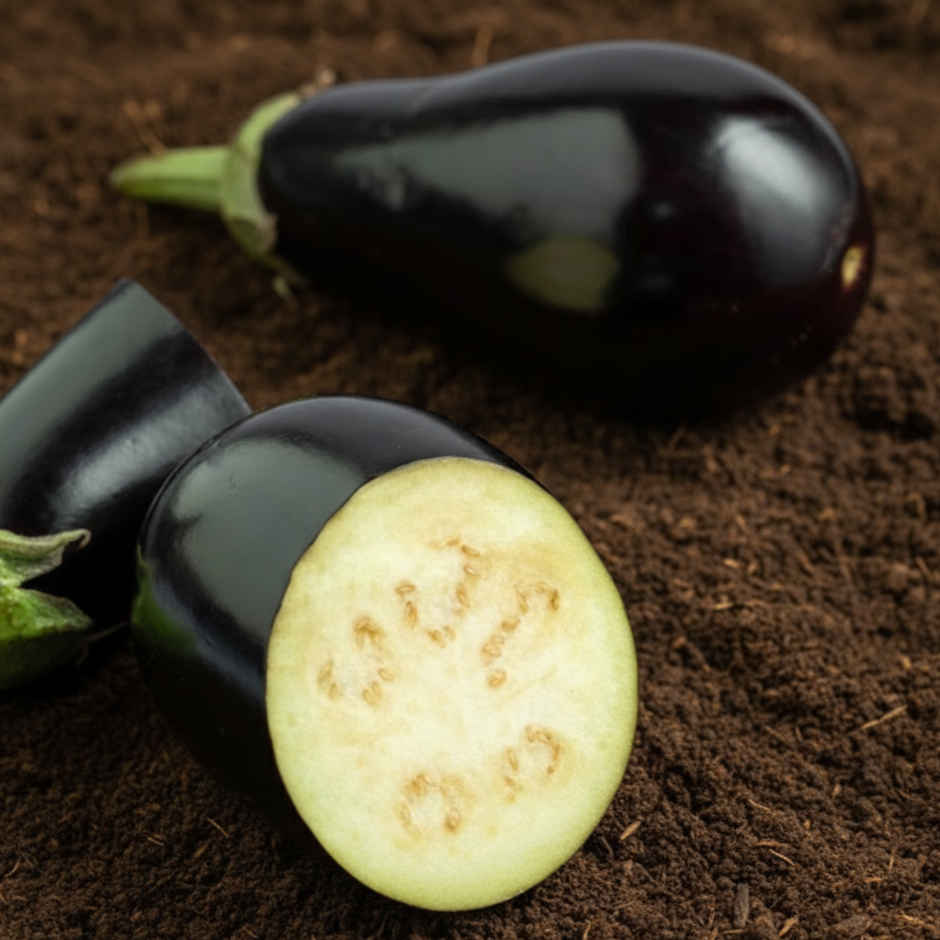 Organically Grown Brinjal Bharta