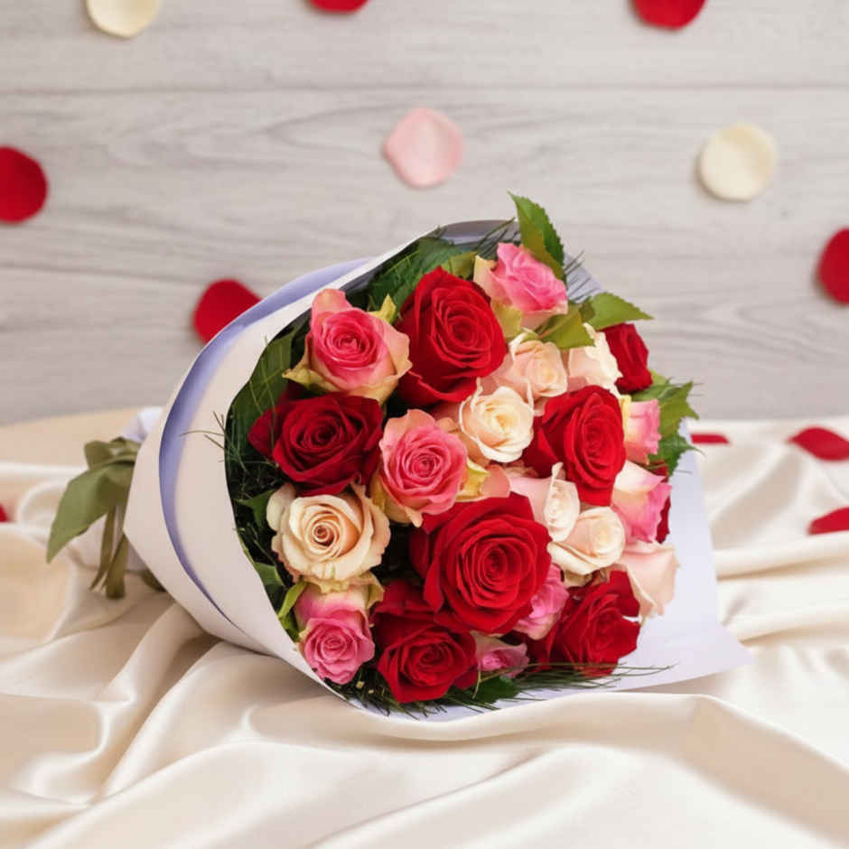 Mixed Rose Bouquet