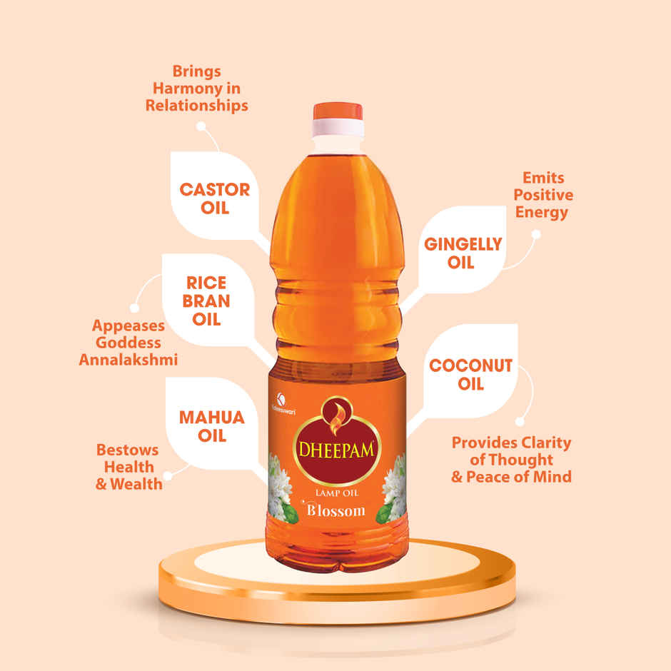 Lamp Oil Blossom | Dheepam