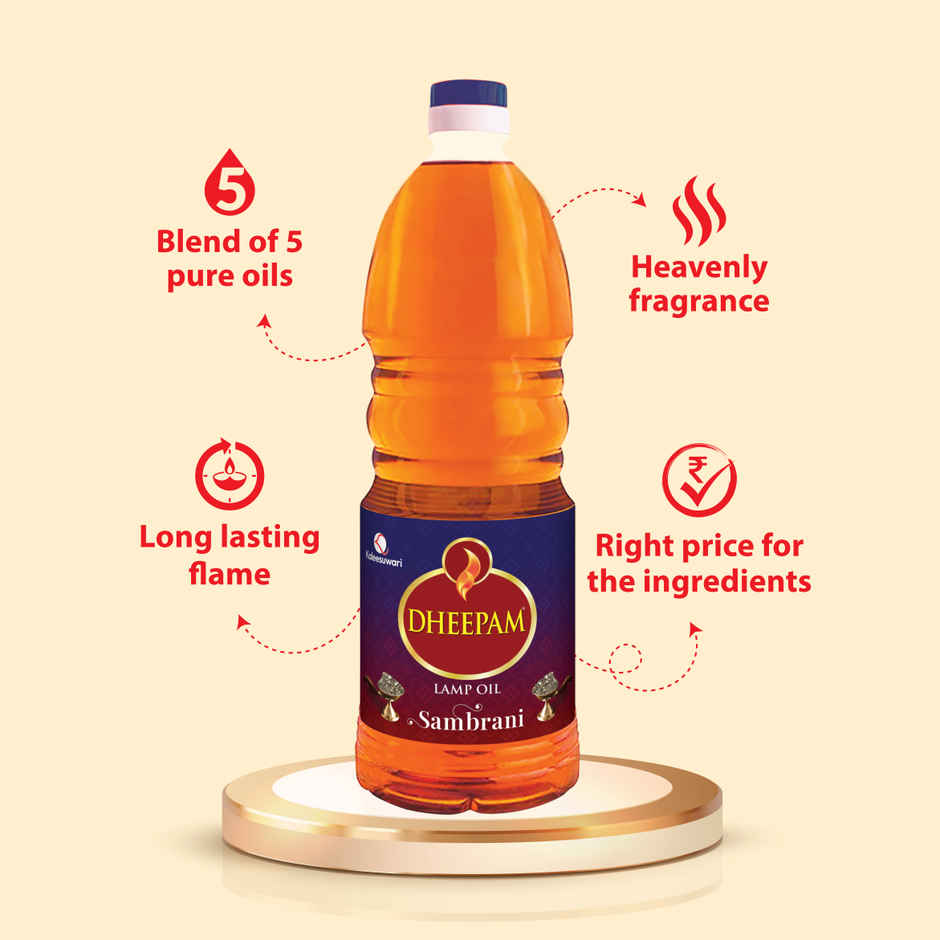 Lamp Oil Sambrani Pet | Dheepam
