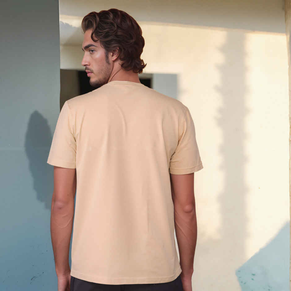EQL Men's NeoVerse Recycled Tee | Beige - XXL