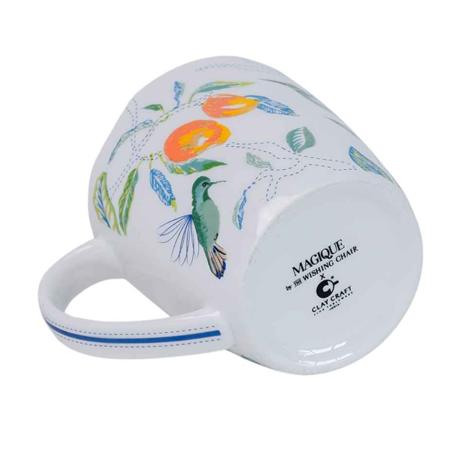 Magique By The Wishing Chair - Mango Paradise Summer | Set Of 6 Mugs | Fine China | 200 ml - 381065