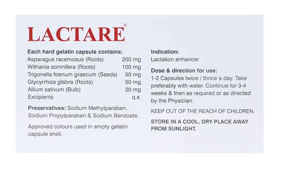 Lactare Capsules