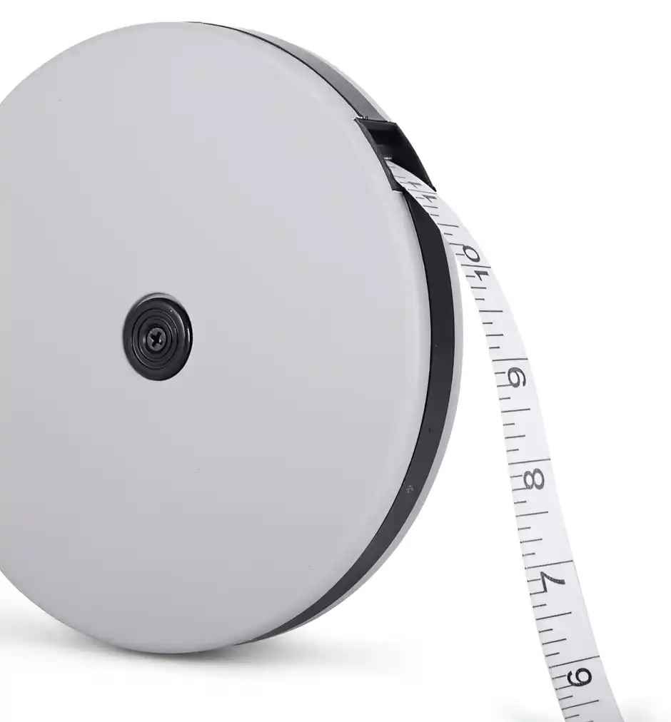 Daluci Unbreakable ABS Case Measuring Tape | Steel End Hook | Winding Handle | Grey - 7.5 m | 25ft