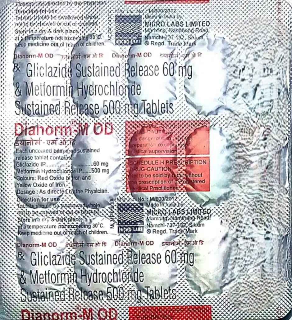 Dianorm-M OD Tablet SR