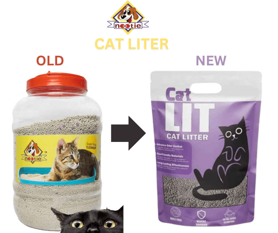 Nootie Premium Clumping Cat Litter Combo