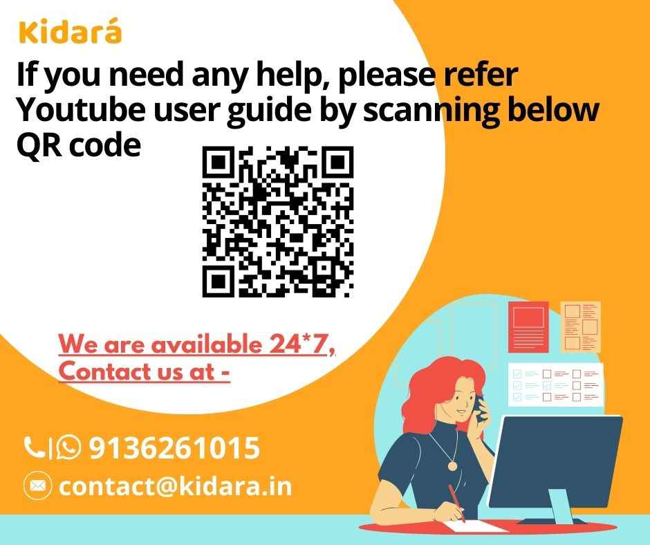 Kidara Digital Toy Camera for Kids Pink