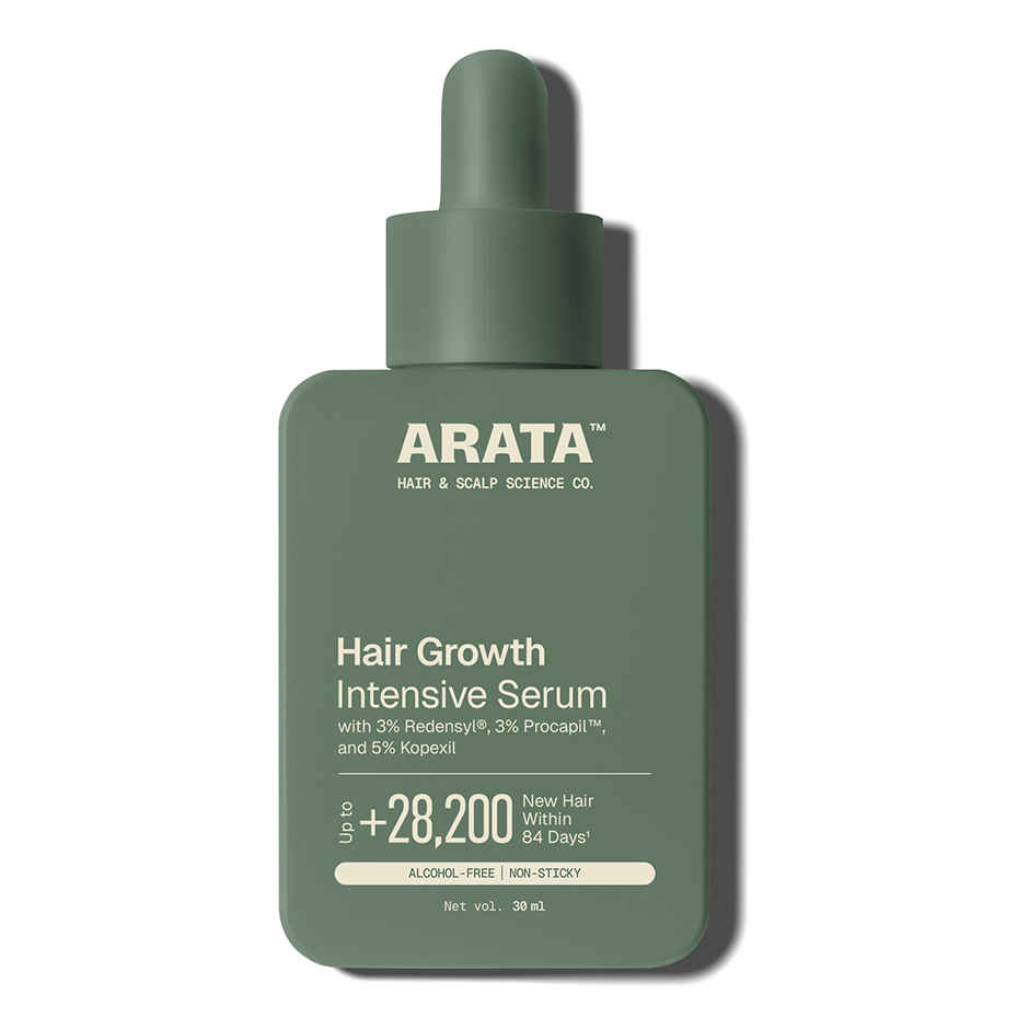 Arata Hair Growth Intensive Serum with 3% Redensyl