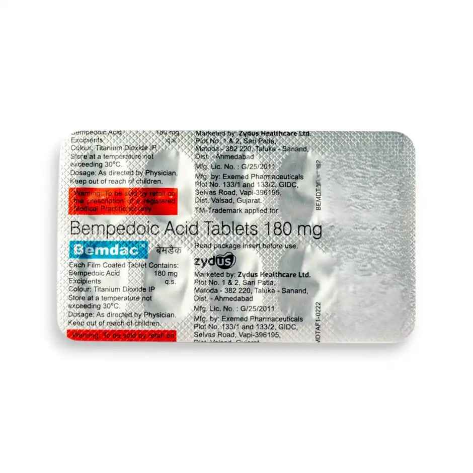 Bemdac 180mg Tablet