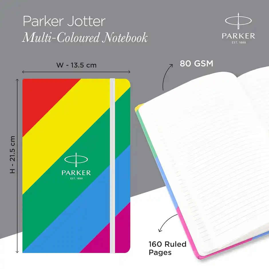 Parker Jotter Turquoise Ball Pen & Notebook | Thoughtful Gift Set for Teacher