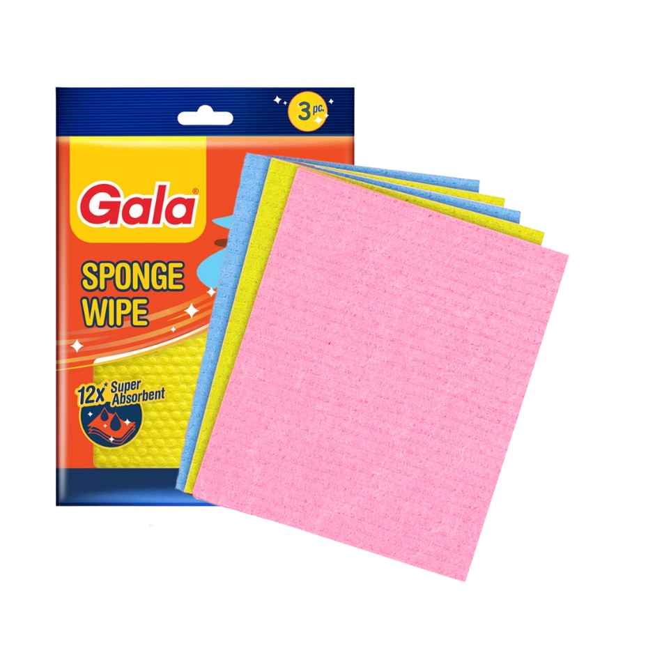 Gala Kitchen Sponge Wipe, Multicolor