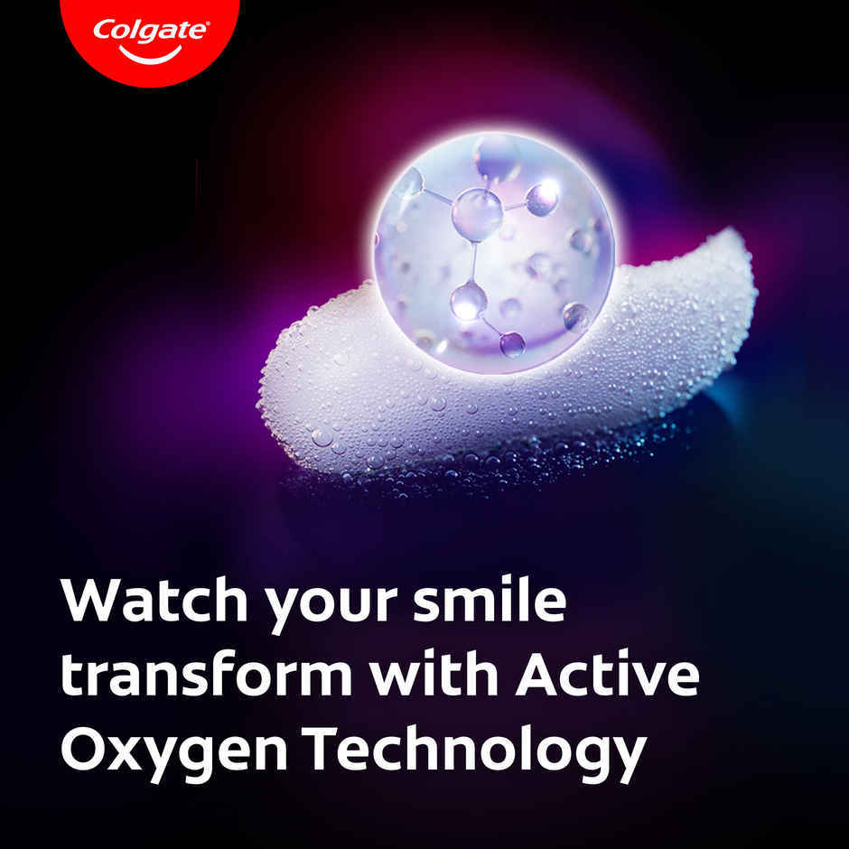 Colgate Visible White O2 Teeth Whitening Toothpaste Combo 
