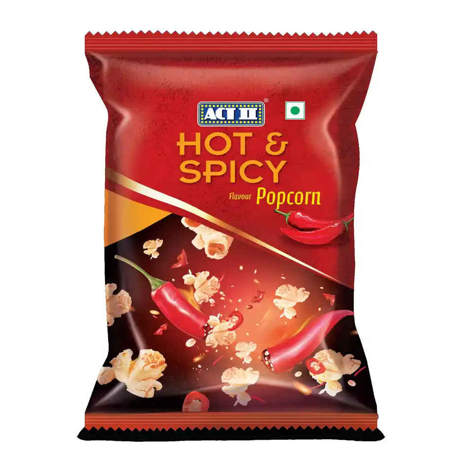 Act Ii Ready To Eat Hot And Spicy Popcorn Combo   