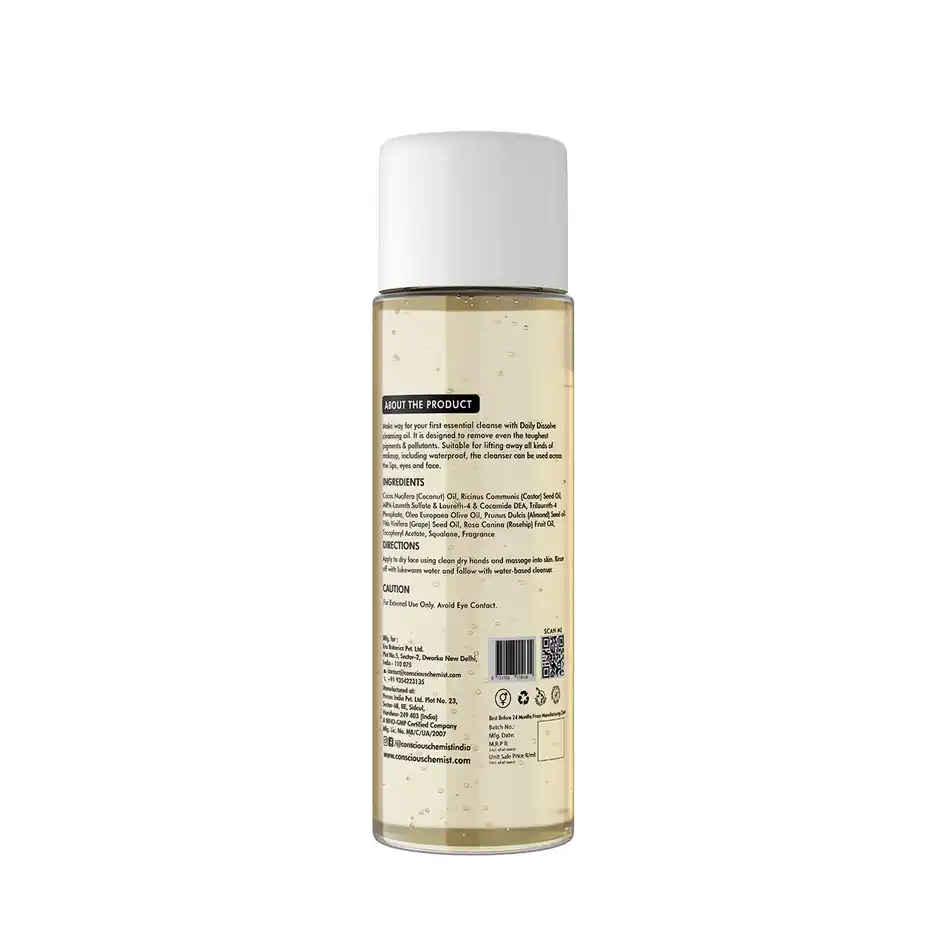 Conscious Chemist Daily Dissolve Ultra Light Makeup Removal Oil Cleanser