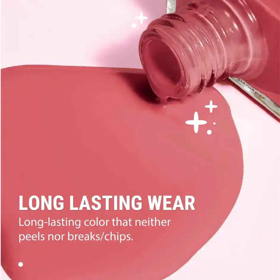 Blue Heaven Color Shine Nail Polish | Glossy Gel Finish | Quick Drying Formula | Shade 01