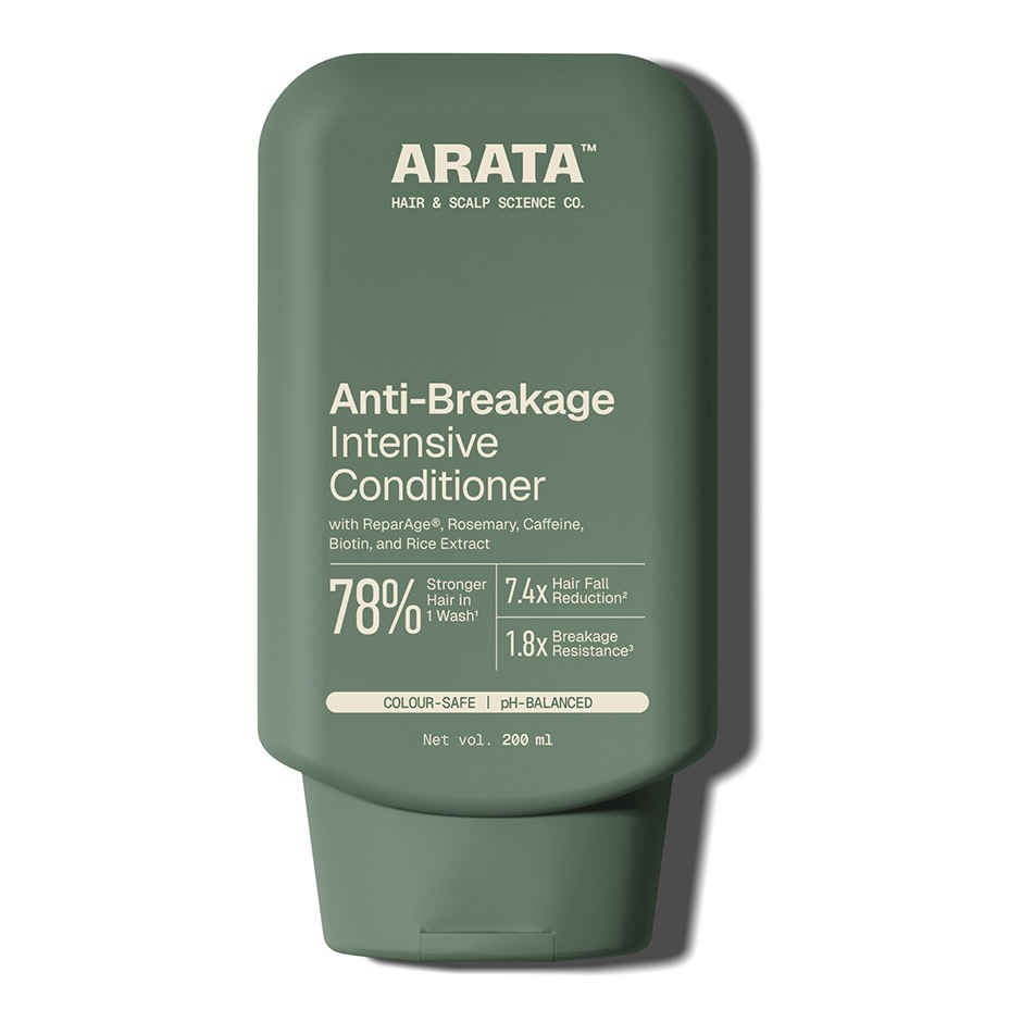 Arata Anti-Hair Fall Conditioner | ReparAge, Rice Protein & Biotin | Reduces Breakage