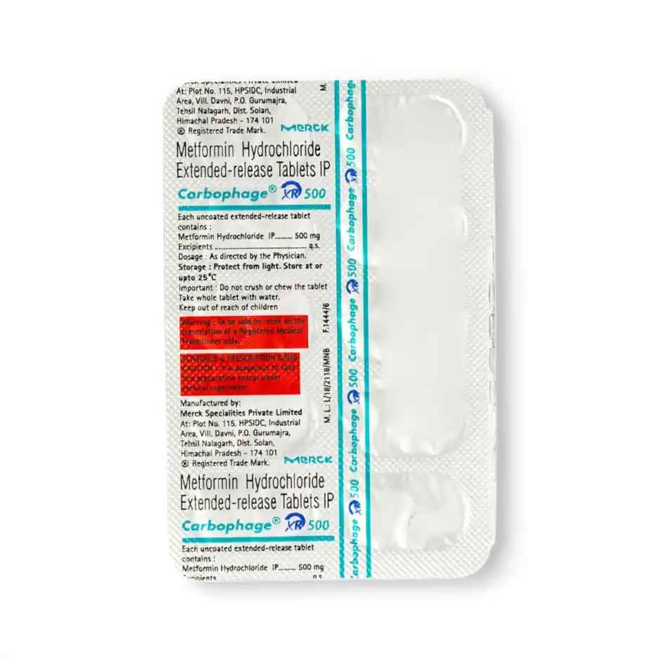 Carbophage XR 500 Tablet 