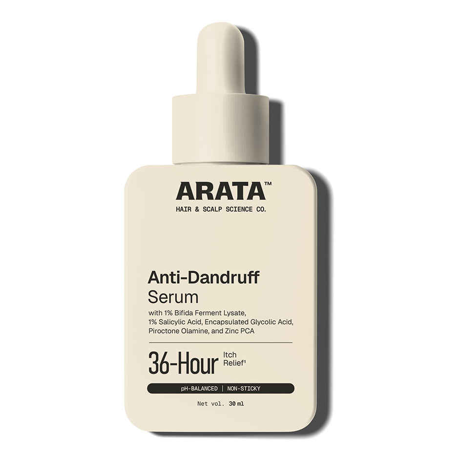 Arata Anti-Dandruff Serum | Controls Dandruff & Itch | Leave-on Serum
