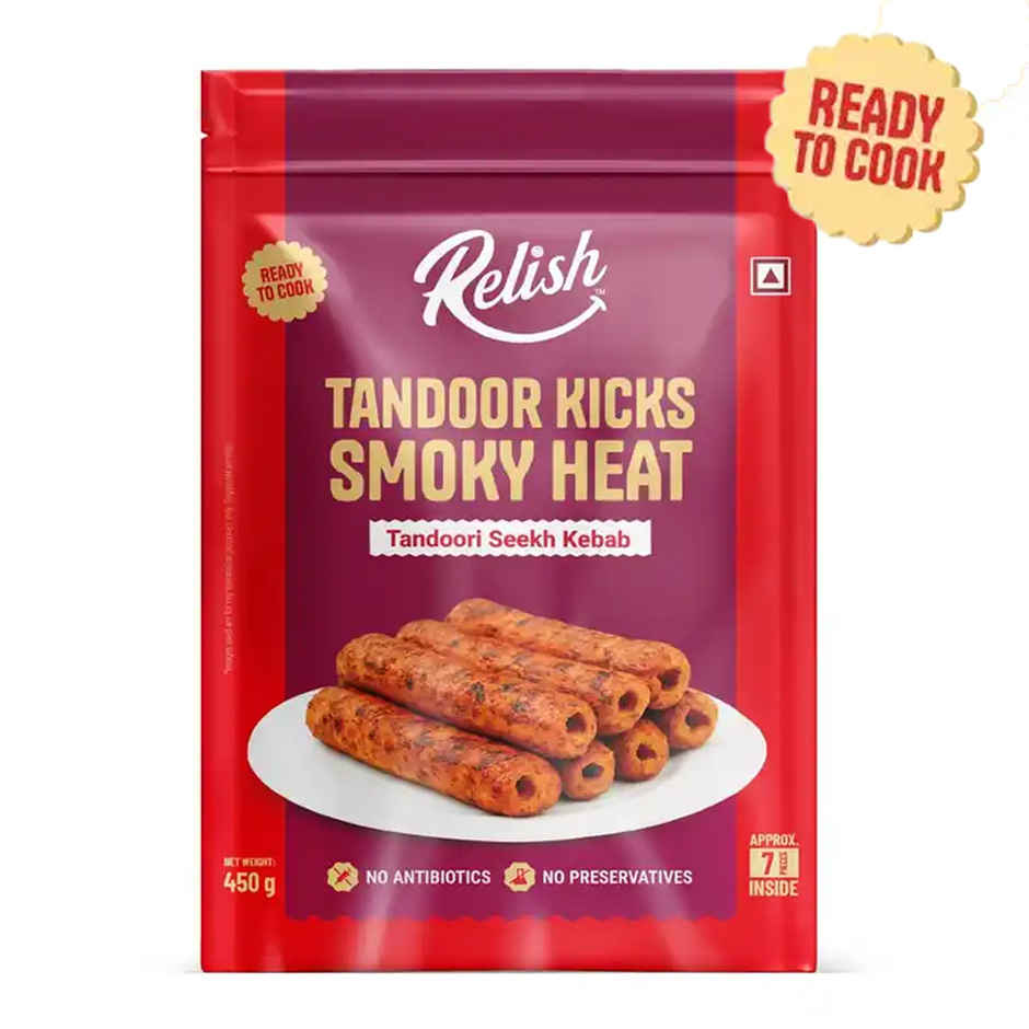 Relish Chicken Tandoori Seekh Kabab