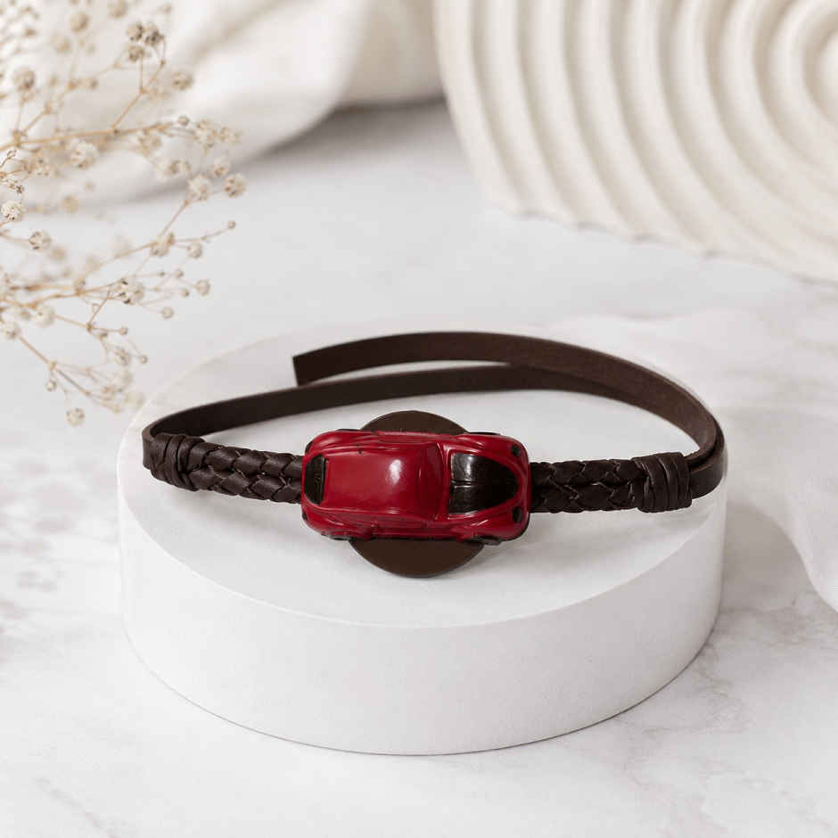 Chokola Rakhi Band Red Car
