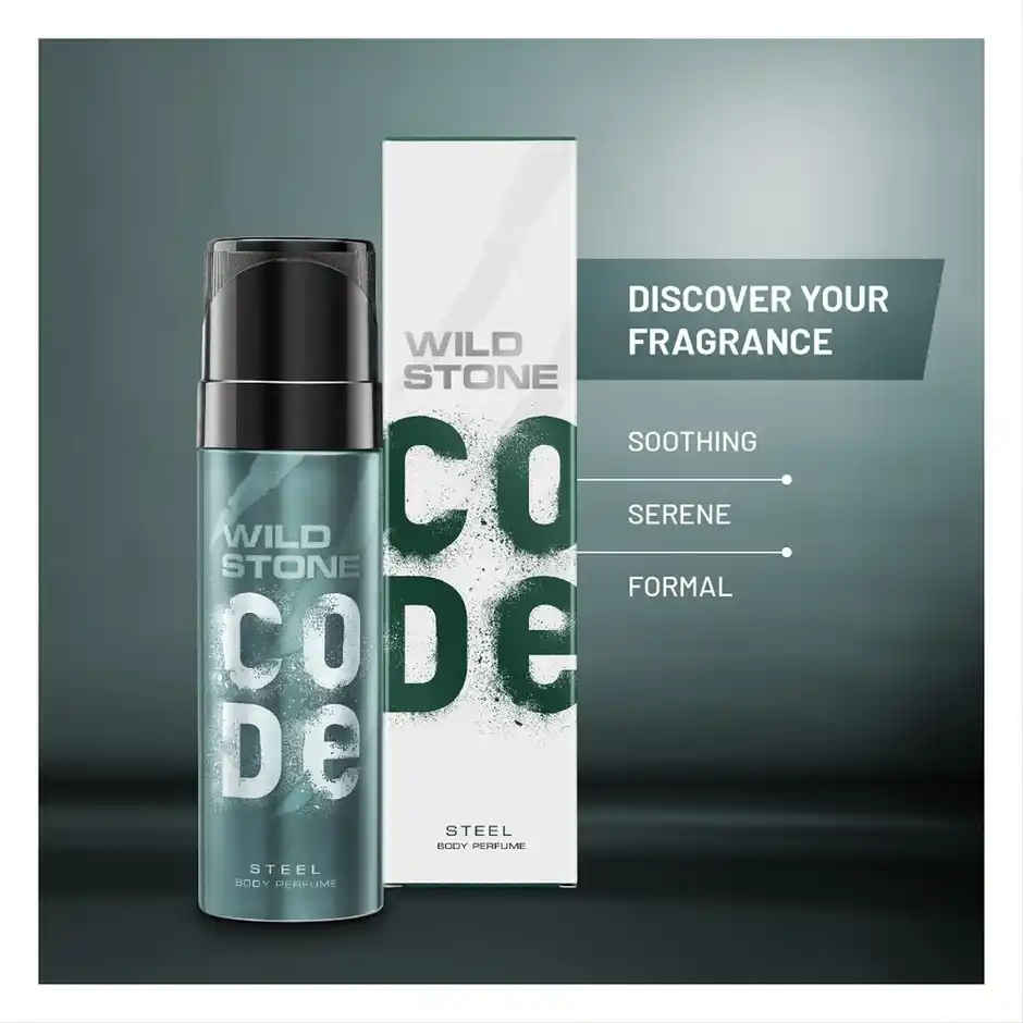Wild Stone Code Steel Body Perfume