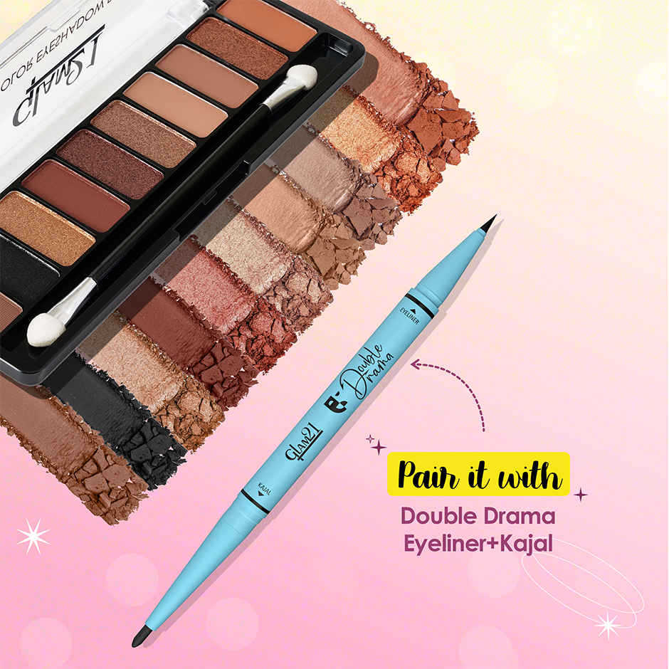 Glam21 Eyeshadow Palette 10 Highly Pigmented Shades - Wet N Wild