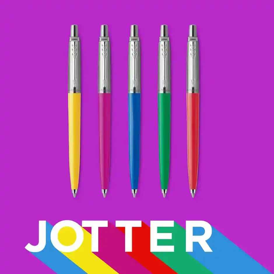 Parker Jotter Magenta Ball Pen & Notebook |Gift Set