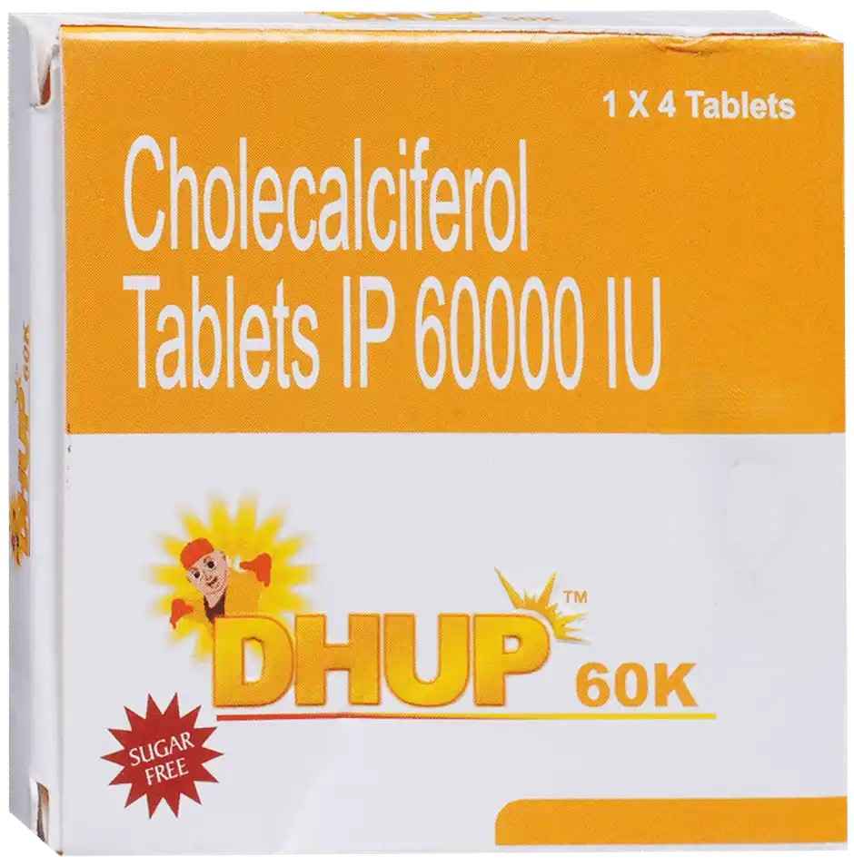 Dhup 60K Vitamin D3 Tablet